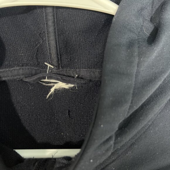 Adidas x Farm Rio Sweatshirt Womens XL Navy Full Zip Legend Ink Hooded Jacket - Picture 5 of 7